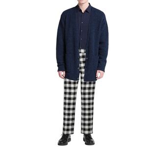 Dickies x Opening Ceremony Men Black White Checkered Tweed Work Pant Size 32